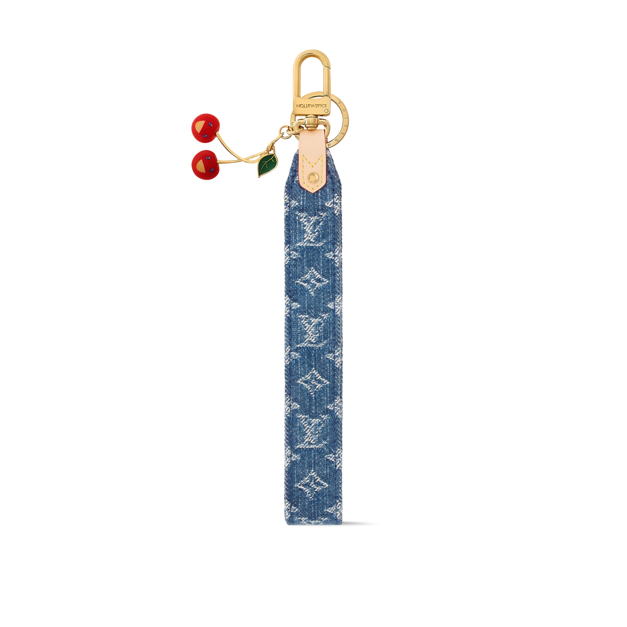 Louis Vuitton ロゴヘアピン LV x TM Denim Cerise Dragonne . - Accessories | LOUIS VUITTON